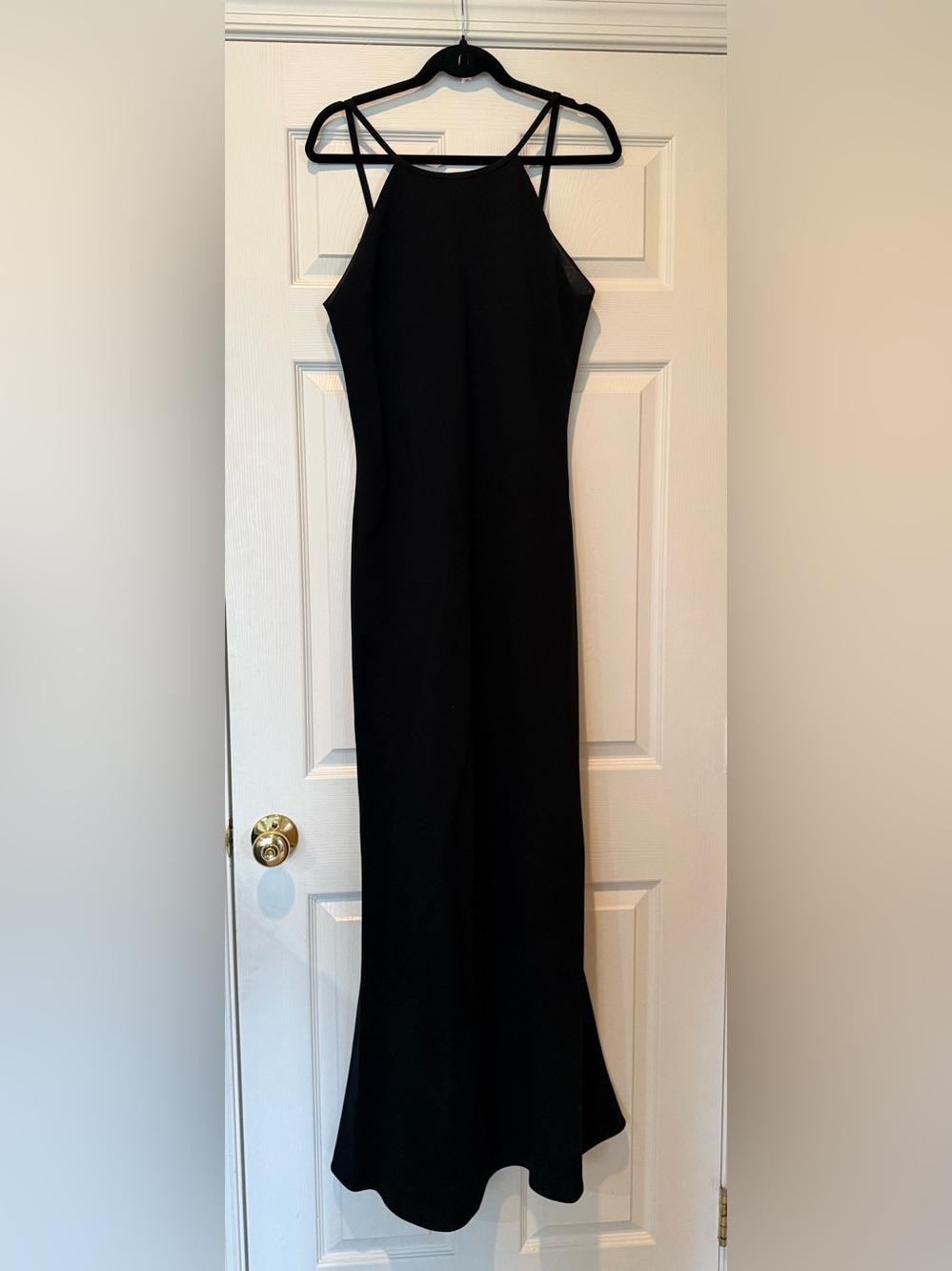 Calvin Klein Black Maxi Formal Dress